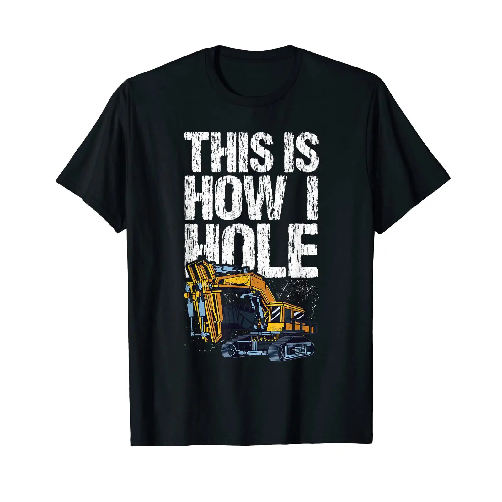 Heavy Equipment Operations - T-shirt d'opérateur de pelle mécanique, style