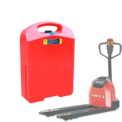Electric Pallet Jack - Batterie au Lithium rouge 20Ah 48V
