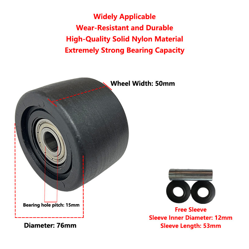 Heavy Equipment Parts - Roue de remplacement industrielle robuste en