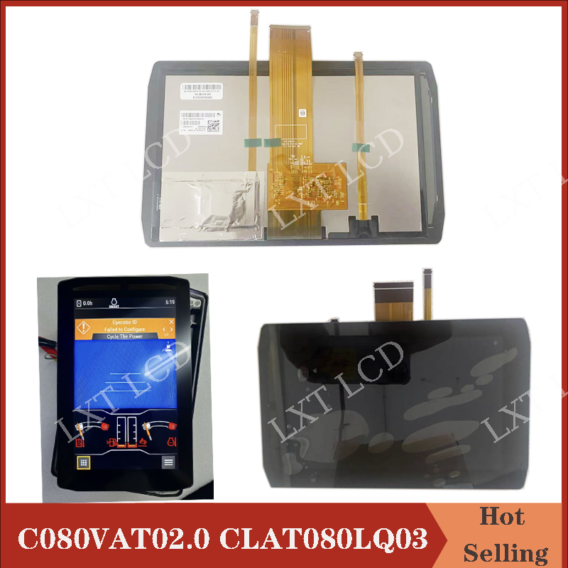 Heavy Equipment Caterpillar - Écran LCD d'origine 8 pouces C080VAT02.0