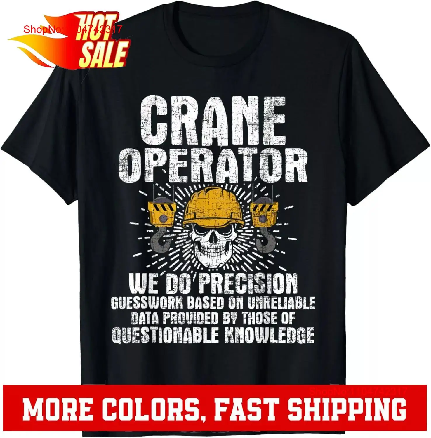 Heavy Equipment Operations - Crane opérateur rétro tour équipement lourd