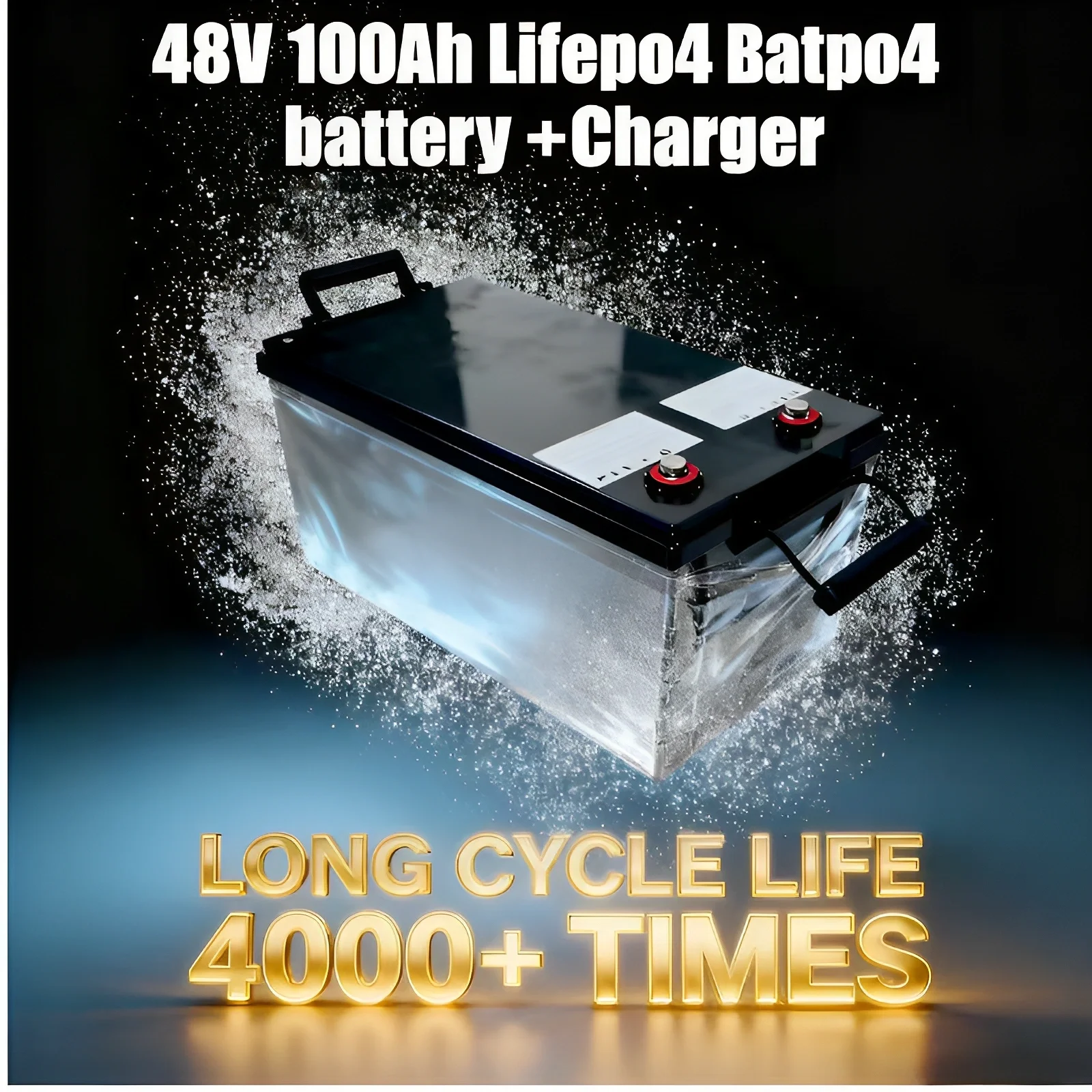 Heavy Equipment Bundle - 48V 100AH LiFePO4 : BMS-EQUIPPED •