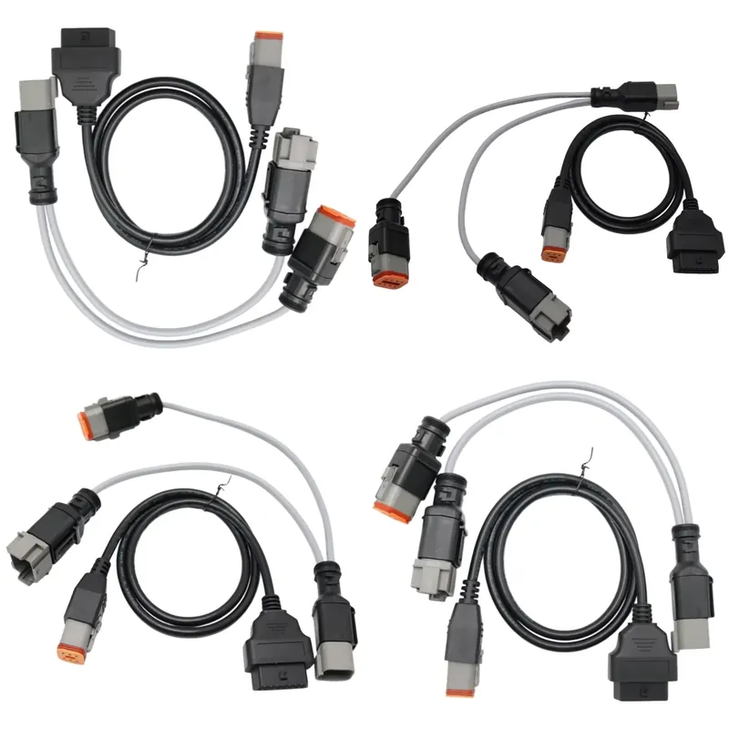 Heavy Equipment Bundle - Câble de diagnostic multi-interface pour ECU,