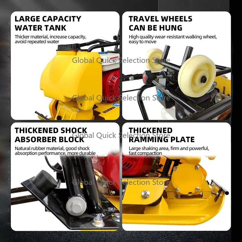 Compacteur à plaque diesel 6,5 - Plate Compactor Vibrator avis et prix