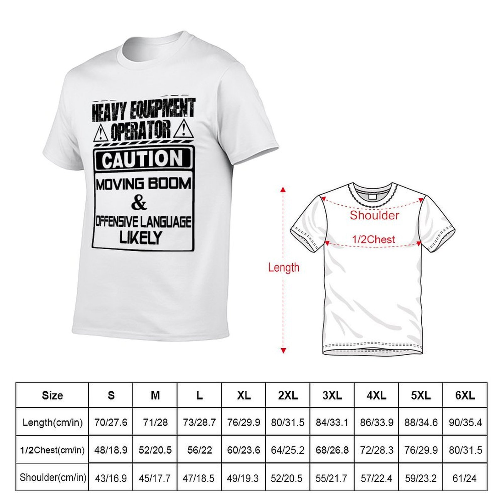 T-shirt fonctionnel décontract - Heavy Equipment Operations avis et prix