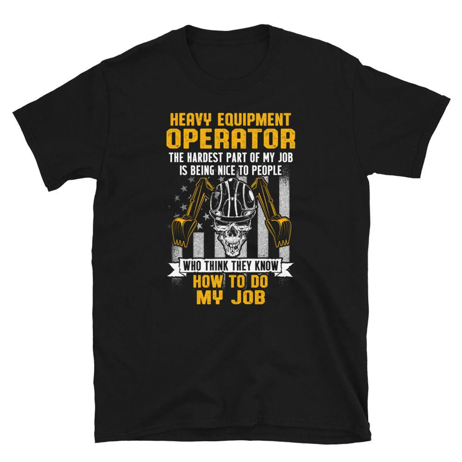 T-shirt vintage pour homme et  - Heavy Equipment Operations avis et prix