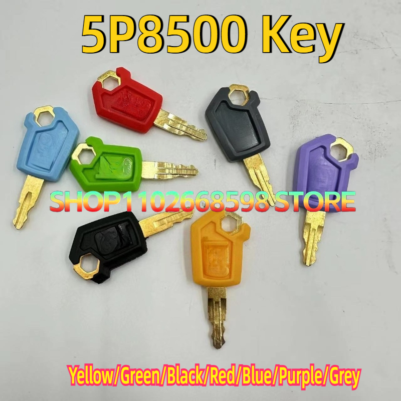 50 pièces 5P8500 clés jaune/ve - Heavy Equipment Yellow avis et prix