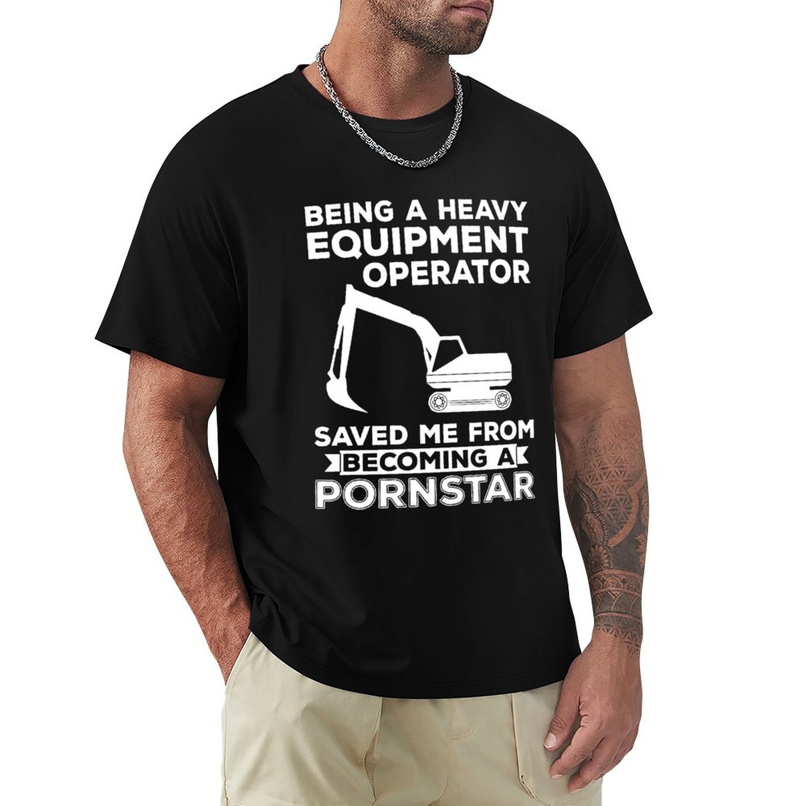 T-shirt pour opérateur de maté - Heavy Equipment Operations avis et prix