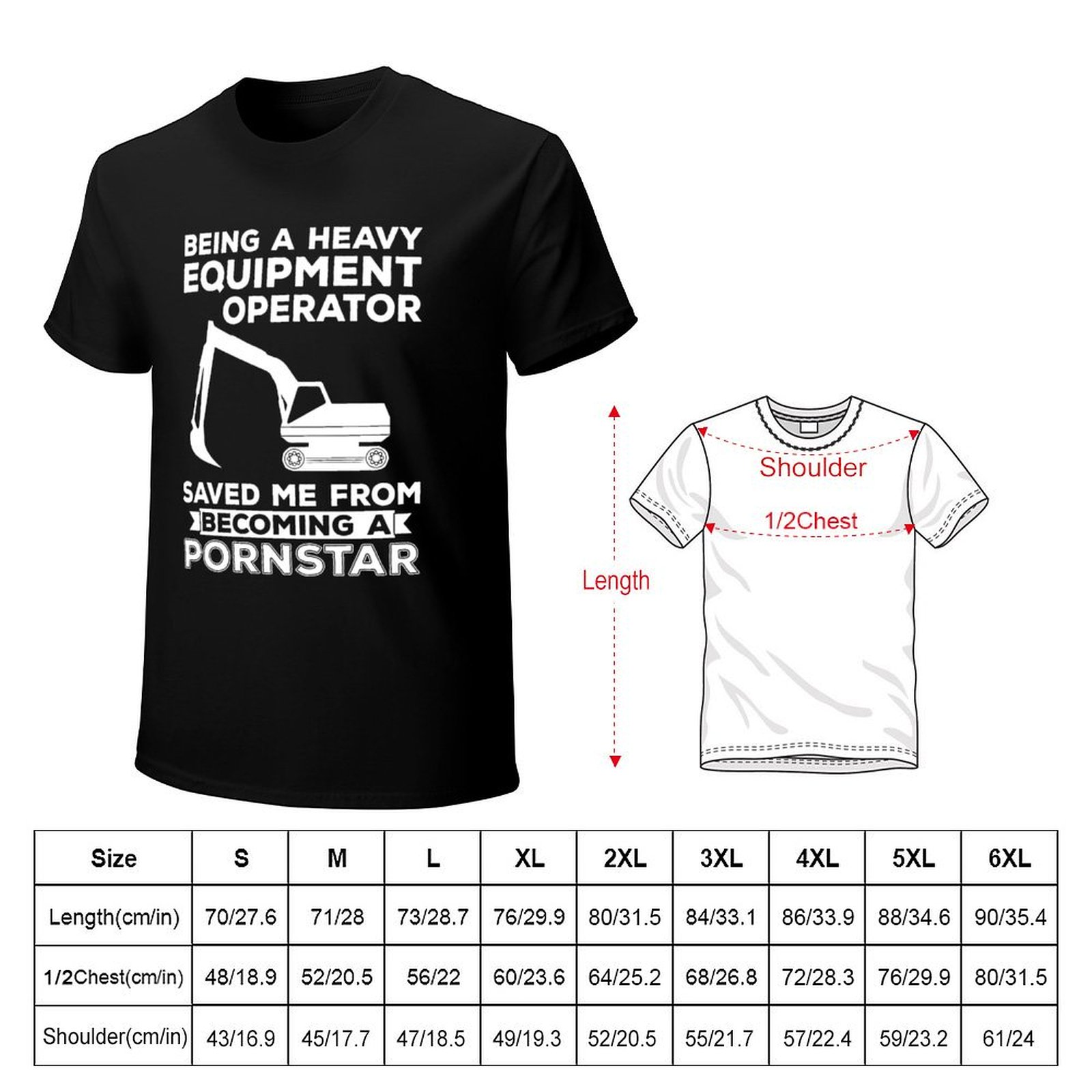 T-shirt pour opérateur de maté - Heavy Equipment Operations avis et prix