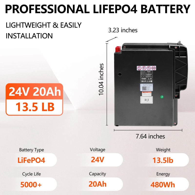 Batterie au lithium 24V 20Ah L - Electric Pallet Jack avis et prix