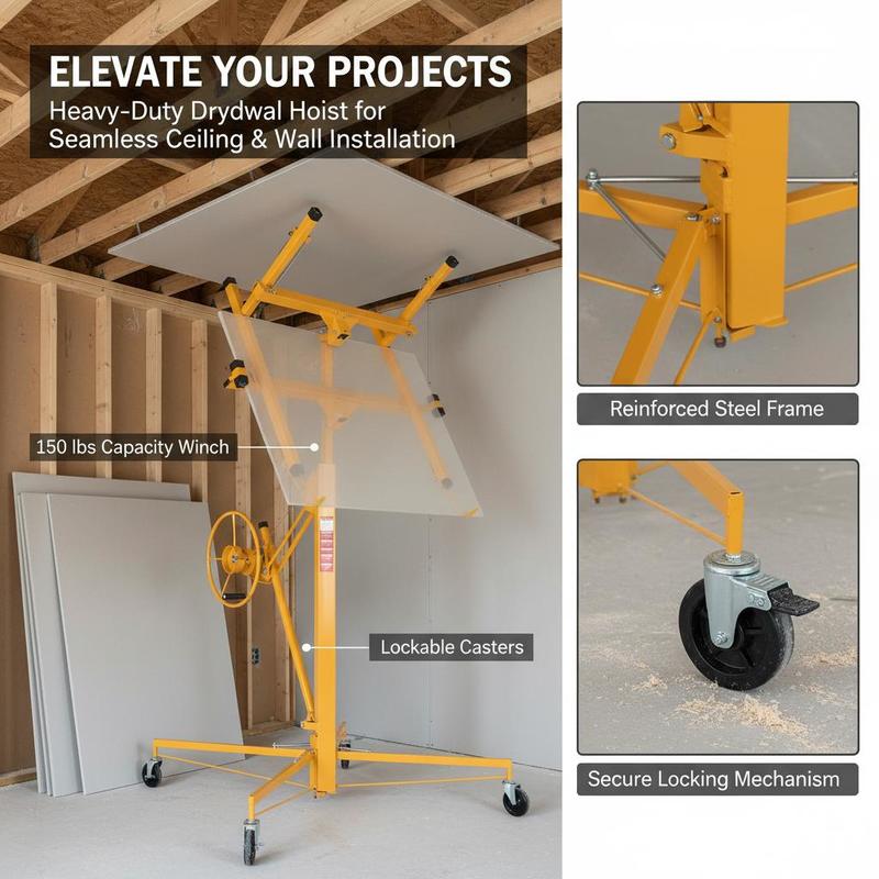 Support de panneau télescopiqu - Heavy Equipment Yellow avis et prix