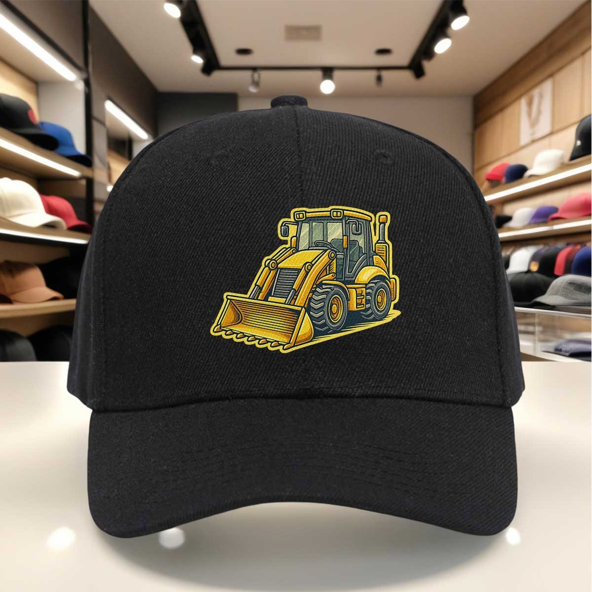 Casquette de baseball pour hom - Heavy Equipment Yellow avis et prix