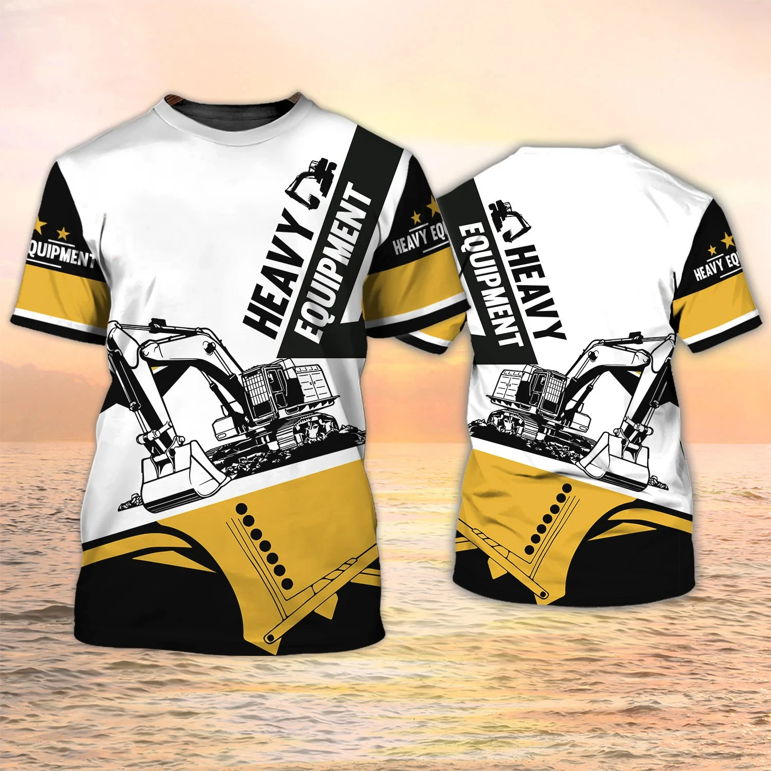 T-shirts d'excavateur pour opé - Heavy Equipment Operations avis et prix