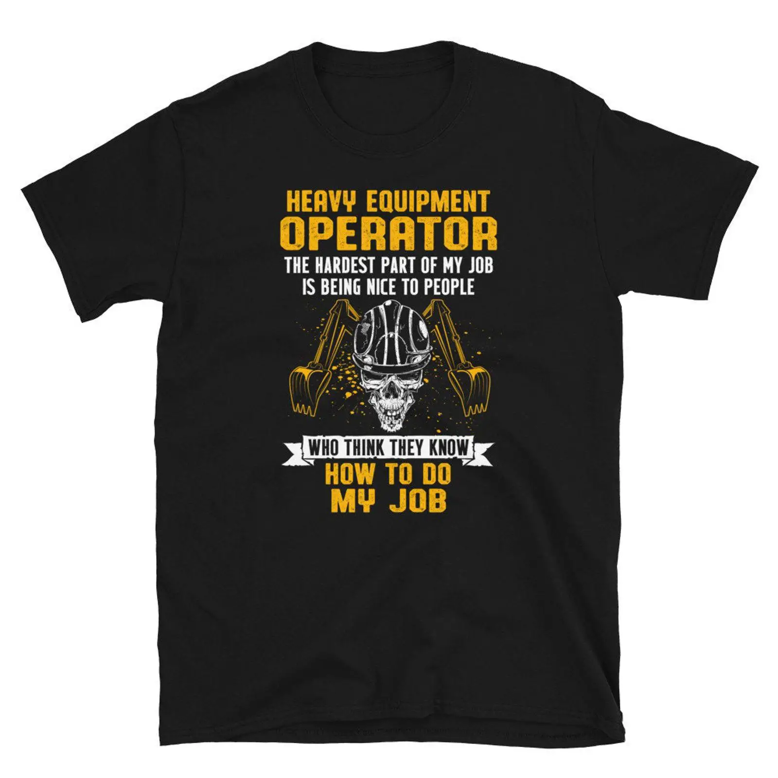 T-shirt pour opérateur de maté - Heavy Equipment Operations avis et prix