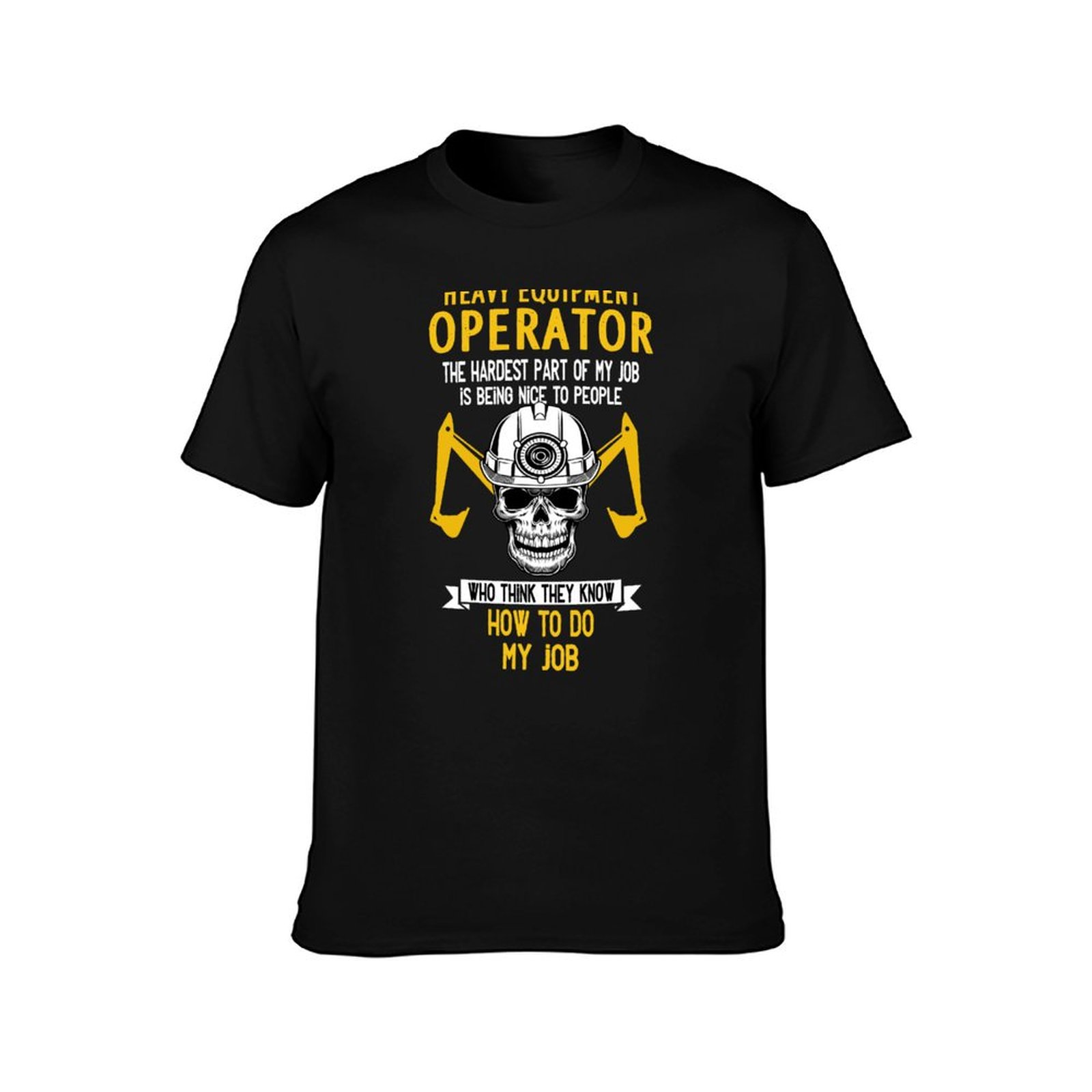 T-shirt drôle pour conducteur  - Heavy Equipment Operations avis et prix
